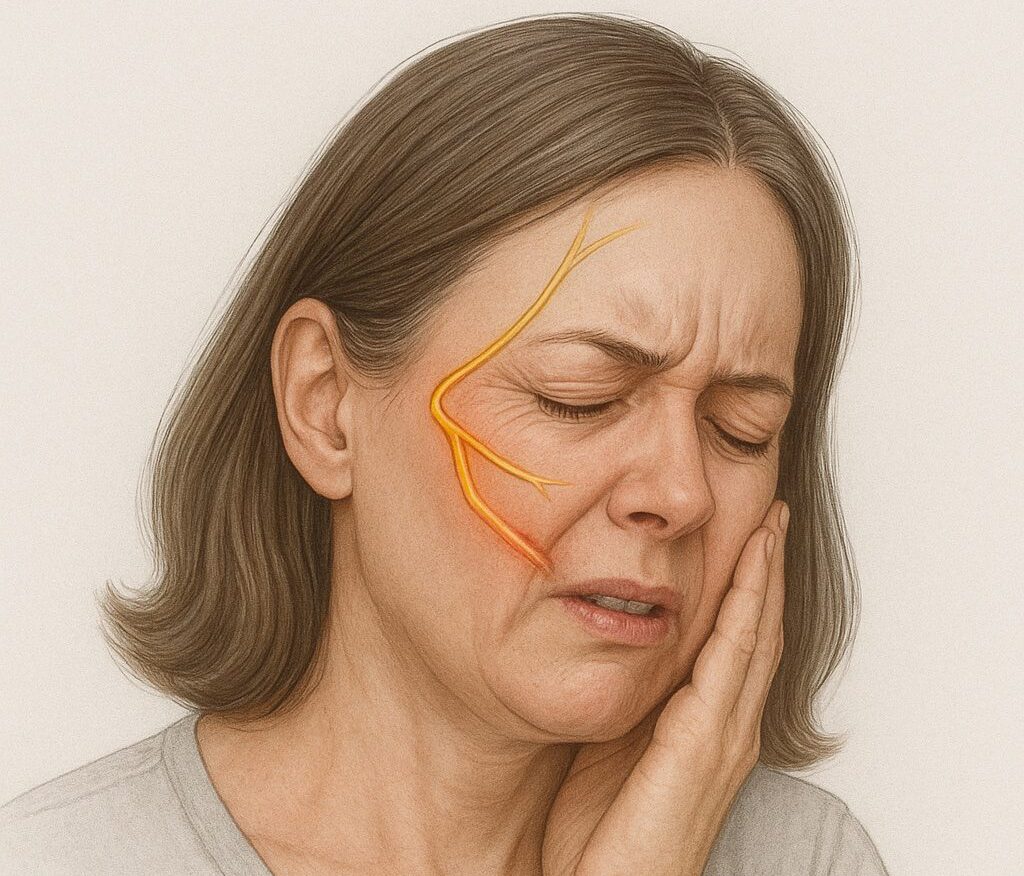 Dor em choque no rosto? Pode ser neuralgia do trigêmeo